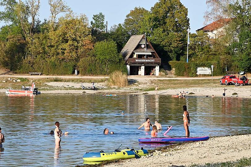 Badeunfall am Heimstettener See &ndash; zwei M&auml;dchen schwer verletzt.