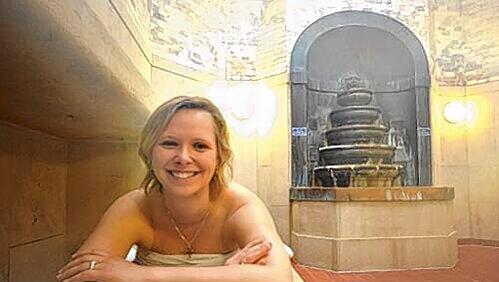 Im Dampfbad des Müllerschen Volksbades kommt man immer ins Schwitzen. Für Denise Rockstroh ist es die beste Variante, um der Kälte zu entkommen. Im Dampfbad des Müllerschen Volksbades kommt man immer ins Schwitzen. Für Denise Rockstroh ist es die beste Variante, um der Kälte zu entkommen.