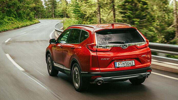 Honda CR-V: Optisch auf den US-Geschmack getrimmt.