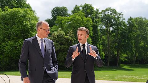 Merz und Macron steckten in Paris den Kurs bei Schlüsselthemen ab.