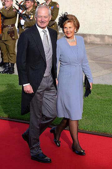 Die Fürsten von Liechtenstein, Hans-Adam und Marie-Aglae.