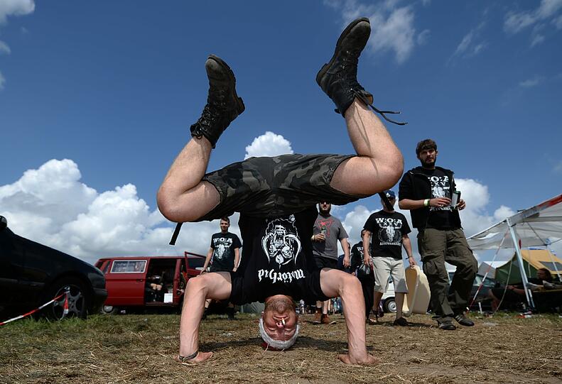 Treffpunkt für Metalfans aus der ganzen Welt: Das Wacken Open Air. Sehen Sie hier weitere Bilder vom Wacken 2014!