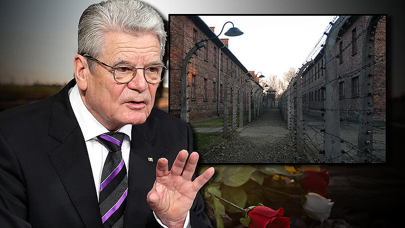 Bundespräsident Joachim Gauck erinnert an die Worte Roman Herzogs: "Ohne Erinnerung gibt es weder Überwindung des Bösen noch Lehren für die Zukunft." Bundespräsident Joachim Gauck erinnert an die Worte Roman Herzogs: "Ohne Erinnerung gibt es weder Überwindung des Bösen noch Lehren für die Zukunft."