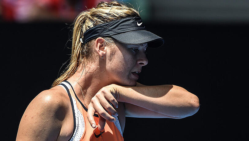 Maria Scharapowa kehrte auf den Tennis-Court zurück. Maria Scharapowa kehrte auf den Tennis-Court zurück.