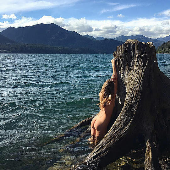 Magdalena Wosinska postet zahlreiche sexy Selfies von ihren Reisen. Wir zeigen Ihnen hier eine Auswahl.