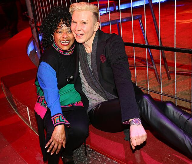 Joan Orleans mit Chris Kolonko