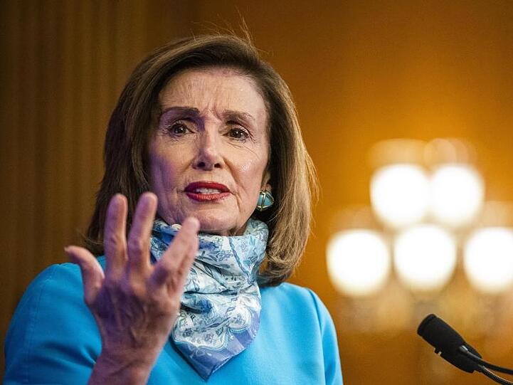 Die Sprecherin des US-Repräsentantenhauses, Nancy Pelosi.