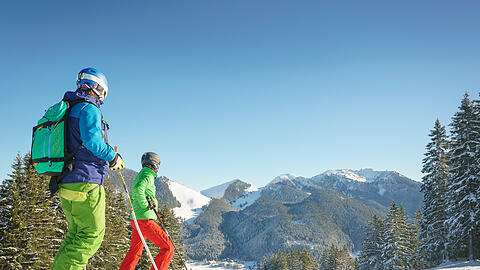 Beliebt: das Skigebiet Spitzingsee-Tegernsee.