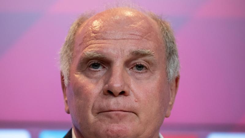 Der damalige Bayern München Präsident Uli Hoeneß bei einer Pressekonferenz. Foto: Sven Hoppe/dpa/Archivbild Der damalige Bayern München Präsident Uli Hoeneß bei einer Pressekonferenz. Foto: Sven Hoppe/dpa/Archivbild