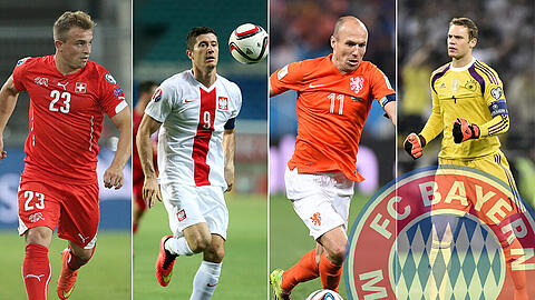 Die Stars des FC Bayern auf Länderspielreise: Wer alles für sein Land unterwegs ist.