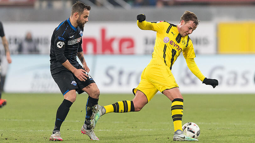 Mario Götze ist aktuell nicht gesetzt bei Borussia Dortmund.