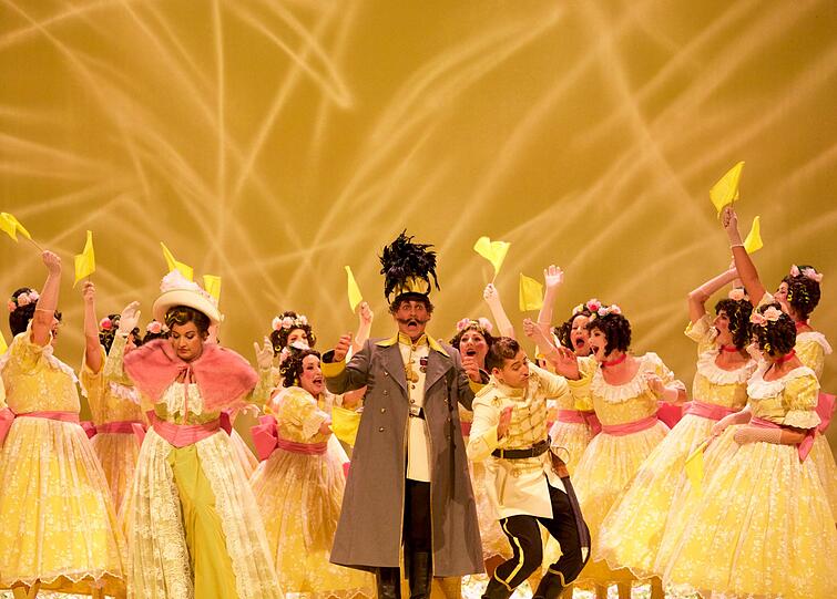 "Der tapfere Soldat" von Oscar Straus im Gärtnerplatztheater.