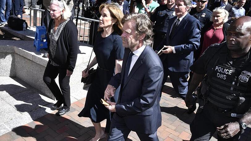 Felicity Huffman erschien mit ihrem Ehemann William H. Macy