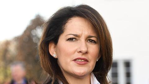 Michaela Kaniber (CSU), Agrarministerin von Bayern, kommt zur Klausurtagung der CSU. Foto: Tobias Hase/dpa/Archivbild