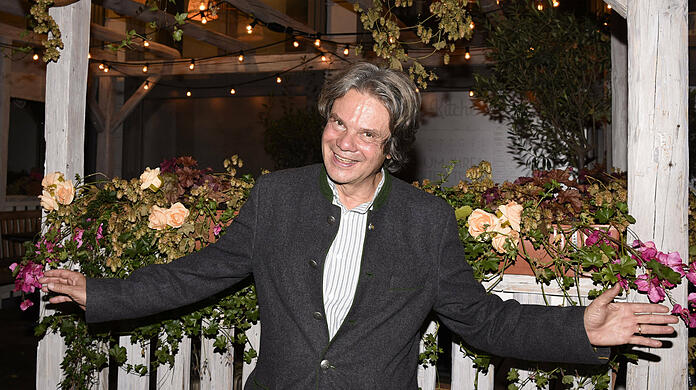 Wiesn-Wirt Michael Käfer freut sich auf das Oktoberfest 2023. Dann wird sein Promi-Zelt 50. Jubiläum feiern.
