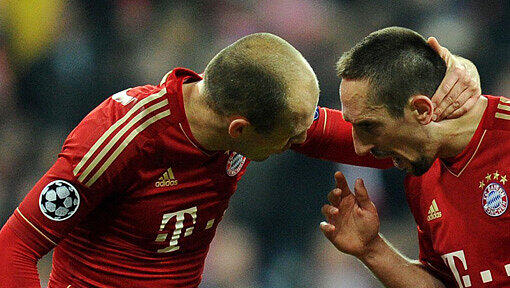 Robben und Ribery: Sind sie in der Kabine aneinander geraten? Robben und Ribery: Sind sie in der Kabine aneinander geraten?