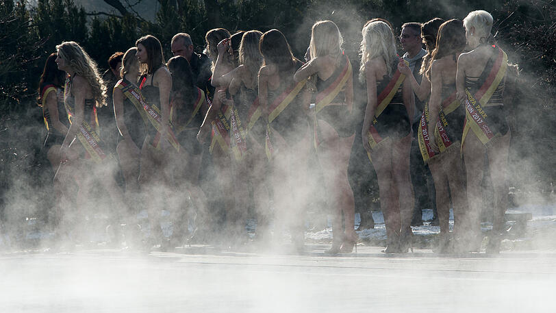 Weitere Bilder von den Vorbereitungen zur Wahl der "Miss Germany".