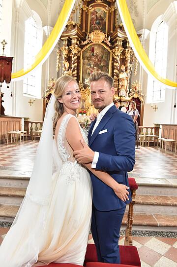 Gregor und Stephanie Teicher haben geheiratet.