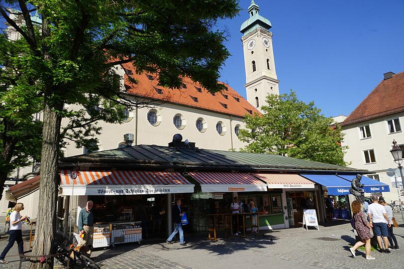 Am Viktualienmarkt ist der umsatzstärkste Standort von Schlemmermeyer.