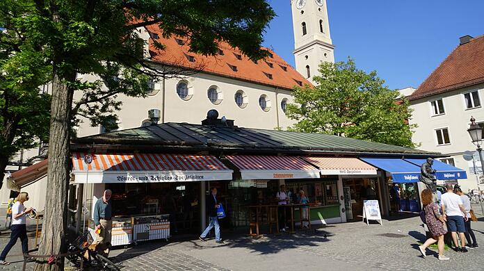 Am Viktualienmarkt ist der umsatzstärkste Standort von Schlemmermeyer. (Archiv)