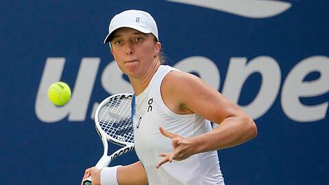Präsentiert sich bei den US Open in Topform: Iga Swiatek.