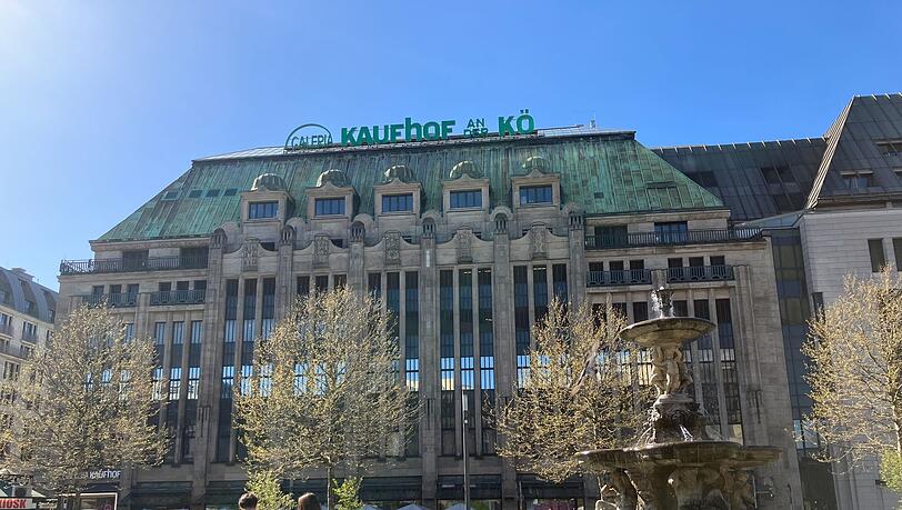 Die Diebe sind &uuml;ber die U-Bahn in das Galeria-Warenhaus an der Flaniermeile "K&ouml;" eingestiegen.