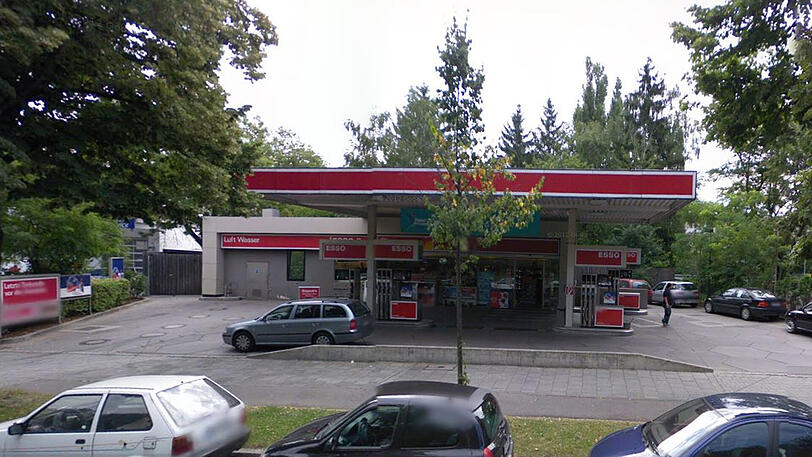 Versuchter Tankstellenüberfall in Pasing.