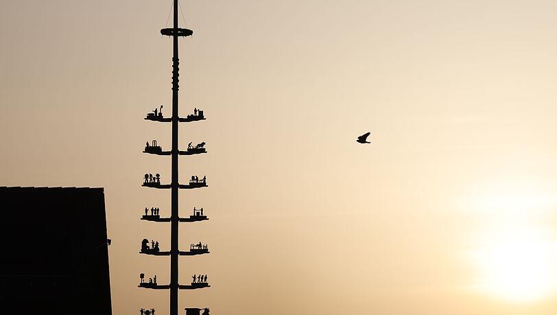 Saharastaub sorgt derzeit f&uuml;r einen milchig-tr&uuml;ben Himmel.