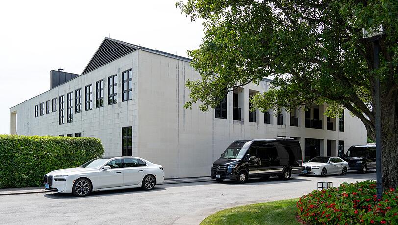 Die deutsche Botschaft in Washington. (Archiv) Die deutsche Botschaft in Washington. (Archiv)