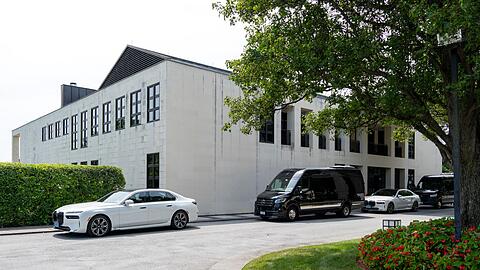 Die deutsche Botschaft in Washington. (Archiv)