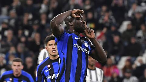 Inter-Stürmer Romelu Lukaku war von Juventus-Anhängern rassistisch beleidigt worden.