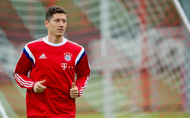 Wieder im Training: Robert Lewandowski
