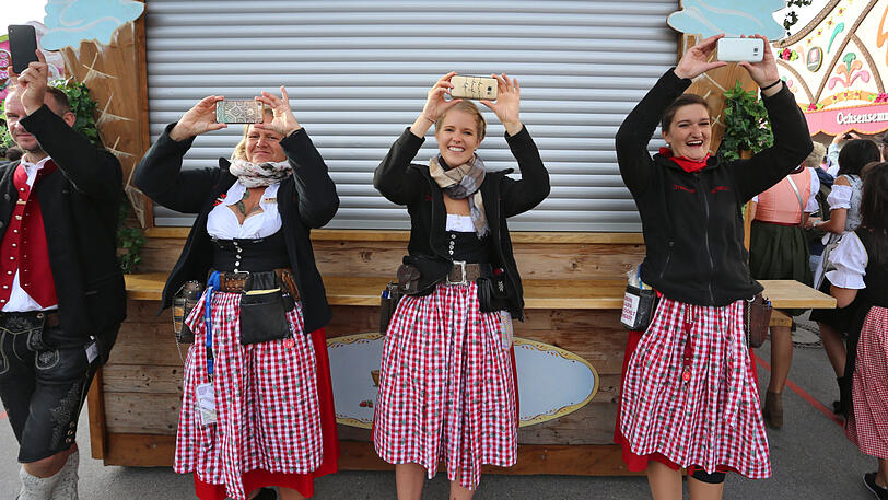 Weitere Bilder vom ersten Wiesn-Tag.