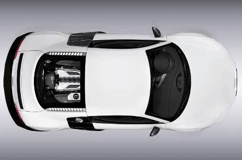Interessante Perspektive: In der Draufsicht ist das Fenster über dem Motor gut zu sehen.