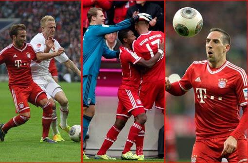 Ein ungefährdeter Sieg für den FC Bayern München gegen den FC Augsburg. Die Noten für die Roten in der Einzelkritik zum Durchklicken.