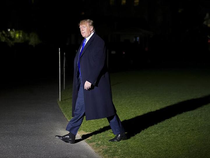 Präsident Donald Trump hat seine Steuererklärungen bislang nie veröffentlicht. Normalerweise machen Präsidentschaftskandidaten das schon während des Wahlkampfes.