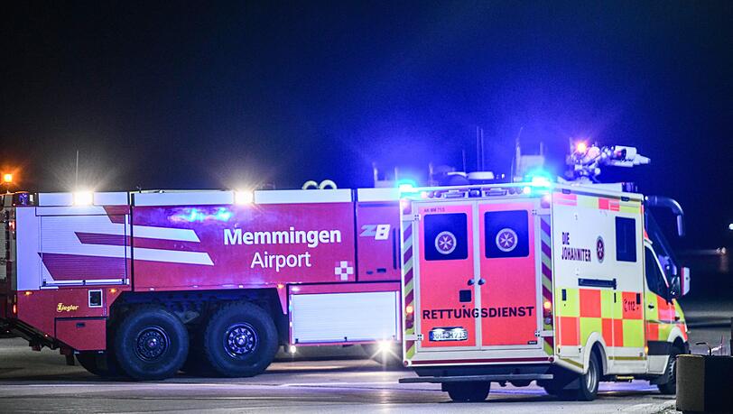 Am Flughafen Memmingen wurde ein Rettungseinsatz ausgelöst.