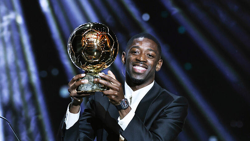 Der aktuelle Weltfußballer Ousmane Dembélé. Der aktuelle Weltfußballer Ousmane Dembélé.