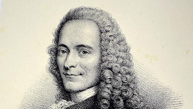 Lange Jahre Émilies Lebens- und Geistesgefährte: der intellektuelle Star Voltaire (1694–1778). Lange Jahre Émilies Lebens- und Geistesgefährte: der intellektuelle Star Voltaire (1694–1778).