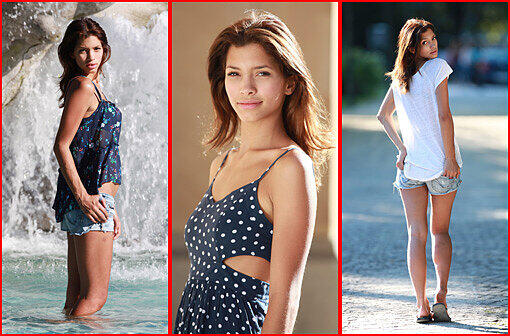 Lara Helmer ist die Nummer 9 der Finalistinnen. Sehen Sie hier die Bilder vom Shooting!