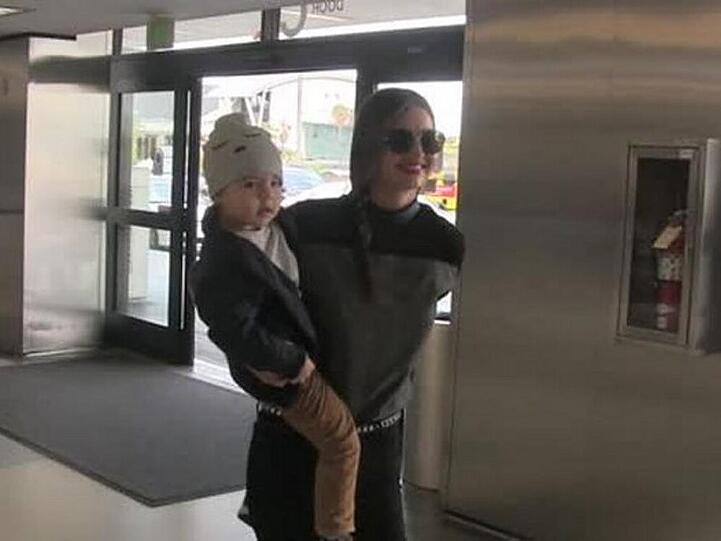 Miranda Kerr mit ihrem Sohn Flynn