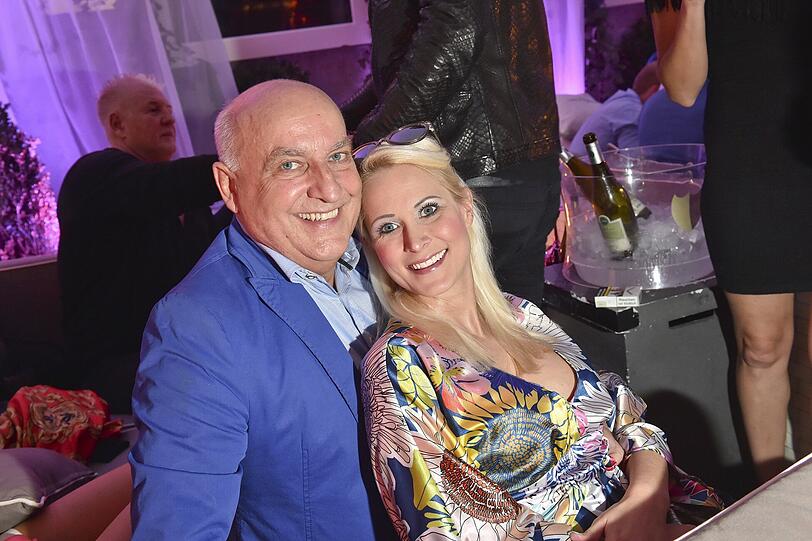 Dr. Axel Munz mit Yvonne Marwan
