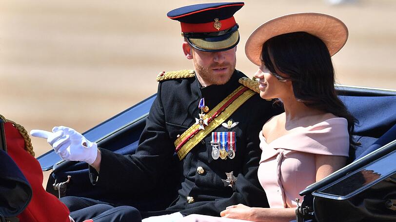 Herzogin Meghan und ihr Ehemann Prinz Harry.