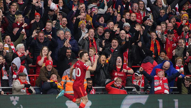 Diogo Jota brachte Liverpool gegen Watford in Führung.