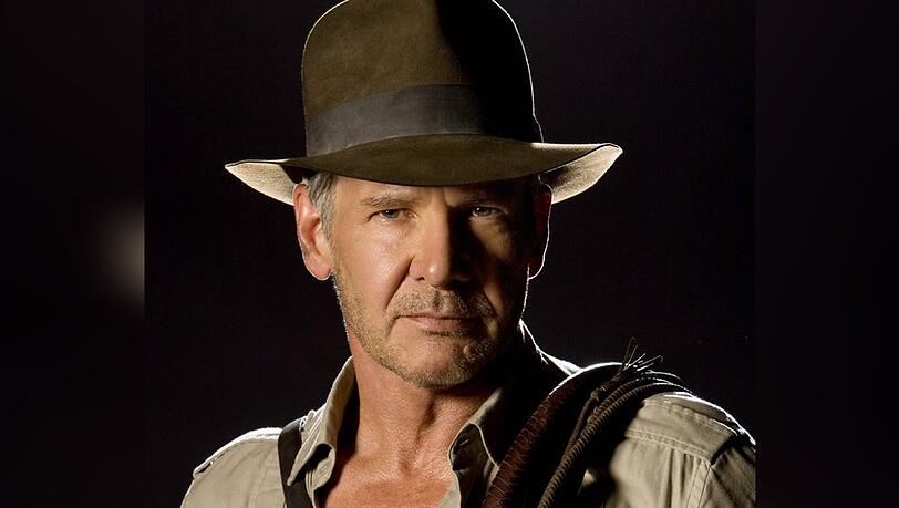 Harrison Ford als gealterter Indiana Jones.