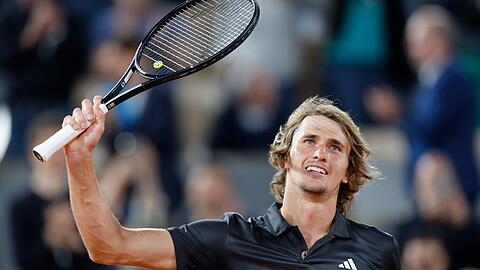 Geht bei den French Open in die nächste Nachtschicht: Alexander Zverev.