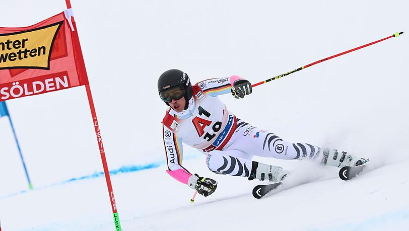 Zweitbester Deutscher im Riesenslalom: Anton Grammel. Zweitbester Deutscher im Riesenslalom: Anton Grammel.