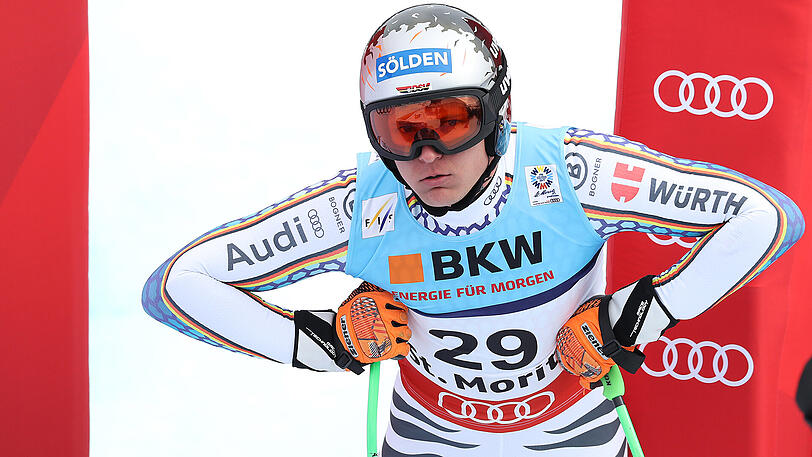 ... und Thomas Dreßen (Mittenwald) sind in der Abfahrt startberechtigt.
