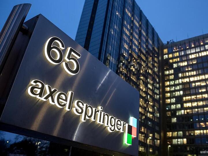 Die Zentrale von Axel Springer in Berlin.