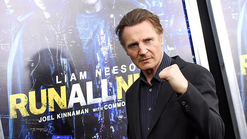 Bei permanentem Körperschmuck ist Liam Neeson vorsichtig Bei permanentem Körperschmuck ist Liam Neeson vorsichtig